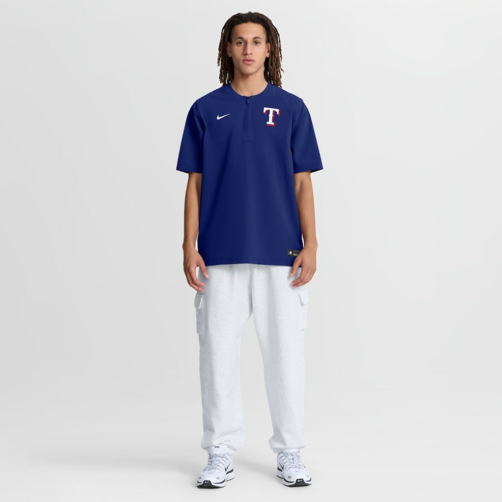 Texas Rangers Nike Authentic Collection Dri-FIT Quarter-Zip Windshirt - MLB