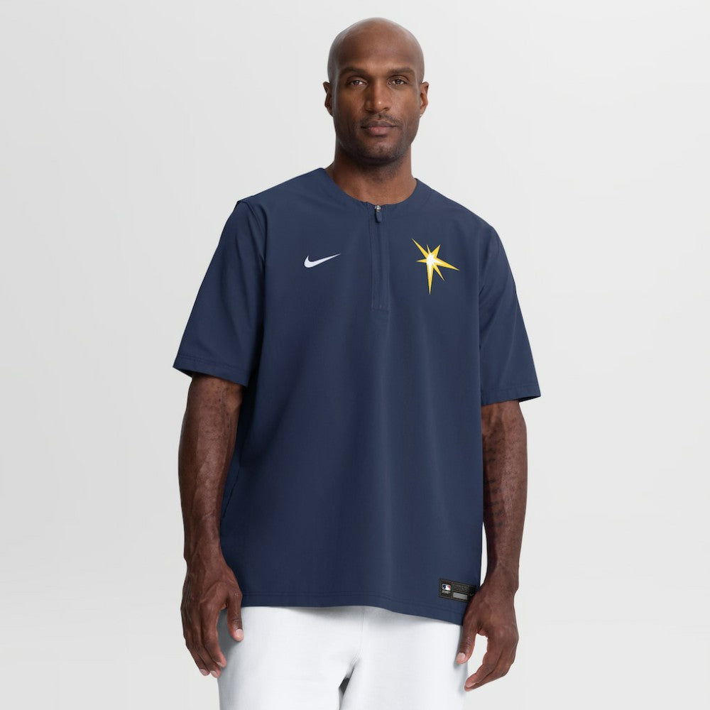 Tampa Bay Rays Nike Authentic Collection Dri-FIT Quarter-Zip Windshirt - MLB