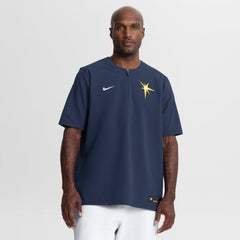 Tampa Bay Rays Nike Authentic Collection Dri-FIT Quarter-Zip Windshirt - MLB