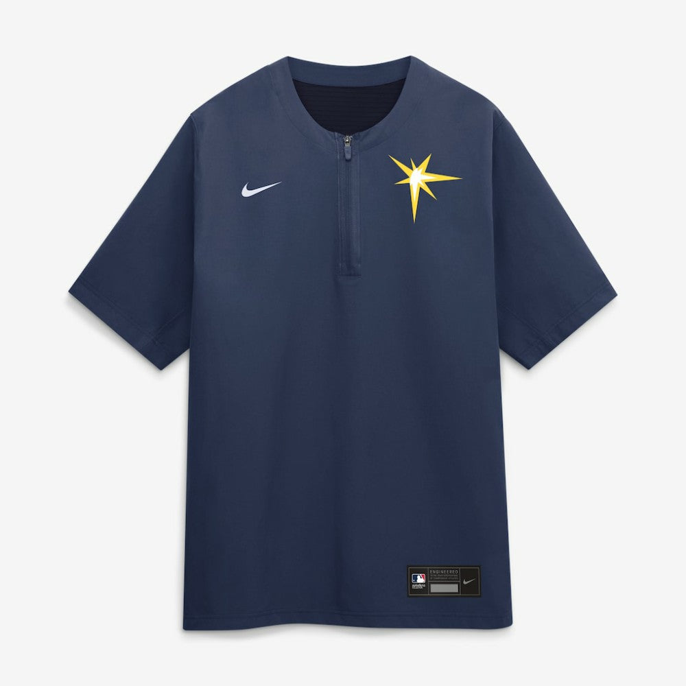 Tampa Bay Rays Nike Authentic Collection Dri-FIT Quarter-Zip Windshirt - MLB