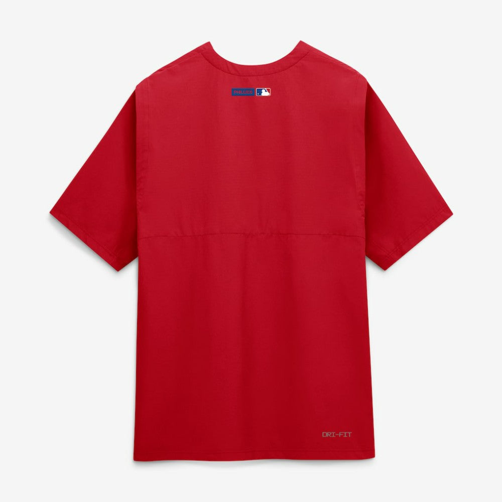 Philadelphia Phillies Nike Authentic Collection Dri-FIT Quarter-Zip Windshirt - MLB
