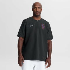 New York Mets Nike Authentic Collection Dri-FIT Quarter-Zip Windshirt - MLB