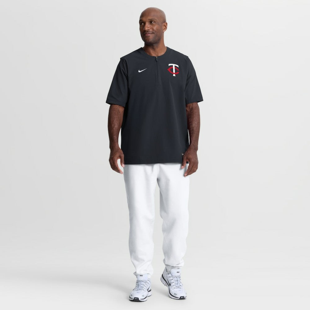 Minnesota Twins Nike Authentic Collection Dri-FIT Quarter-Zip Windshirt - MLB