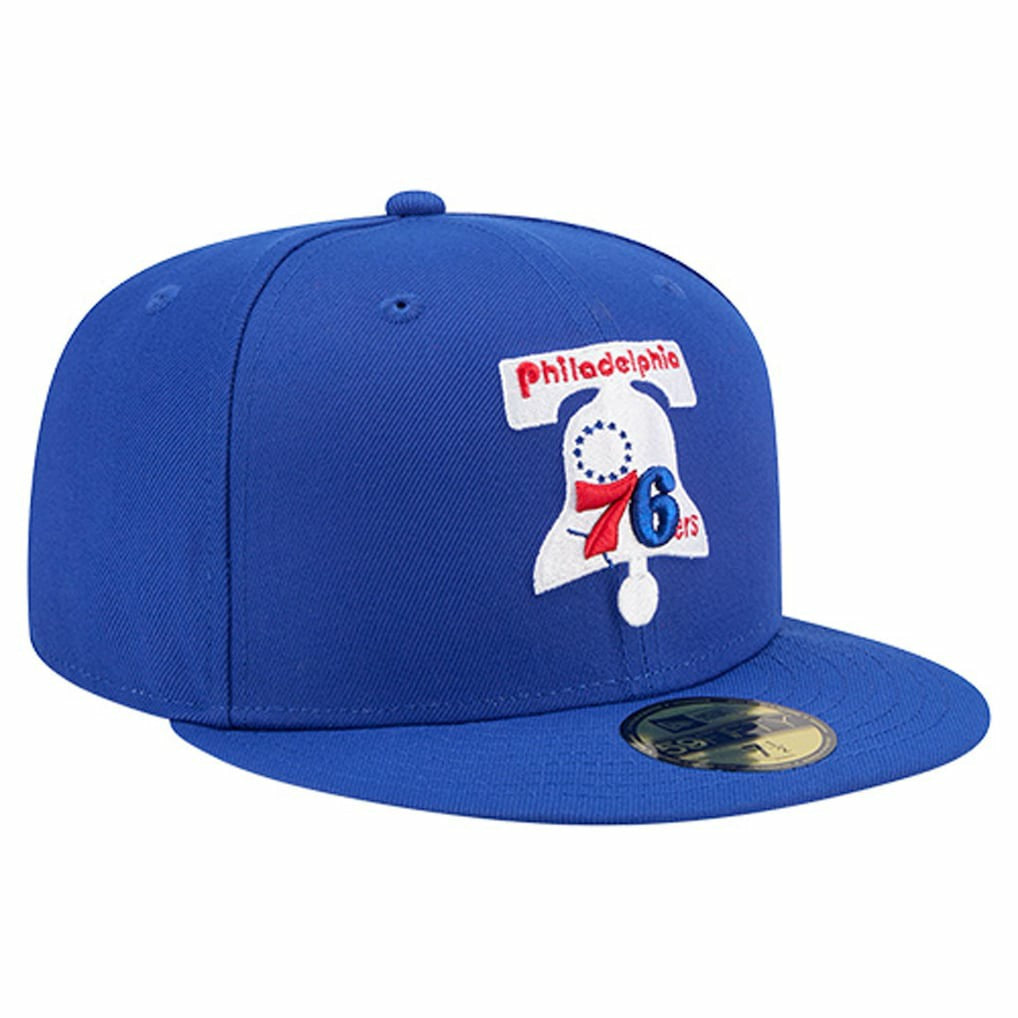 Philadelphia 76ers Core Logo 59FIFTY Fitted Hat Royal - NBA