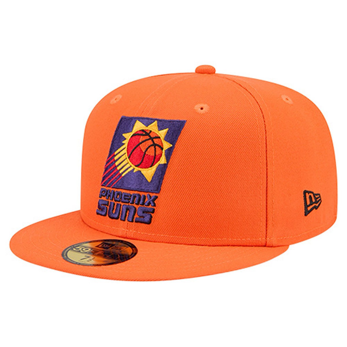 Phoenix Suns Core Logo 59FIFTY Fitted Hat Orange - NBA