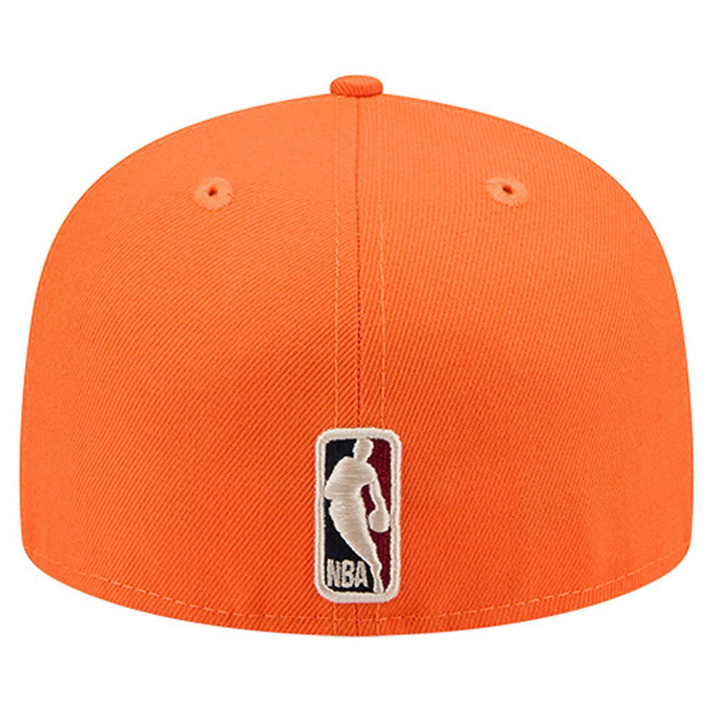 Phoenix Suns Core Logo 59FIFTY Fitted Hat Orange - NBA