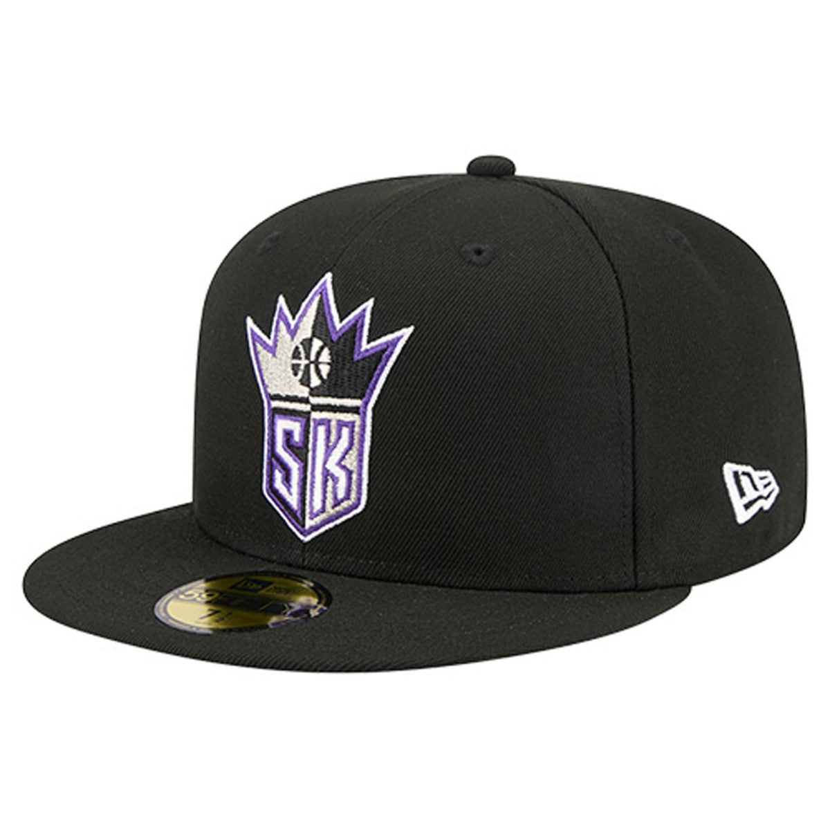 Sacramento Kings Core Logo 59FIFTY Fitted Hat Black - NBA