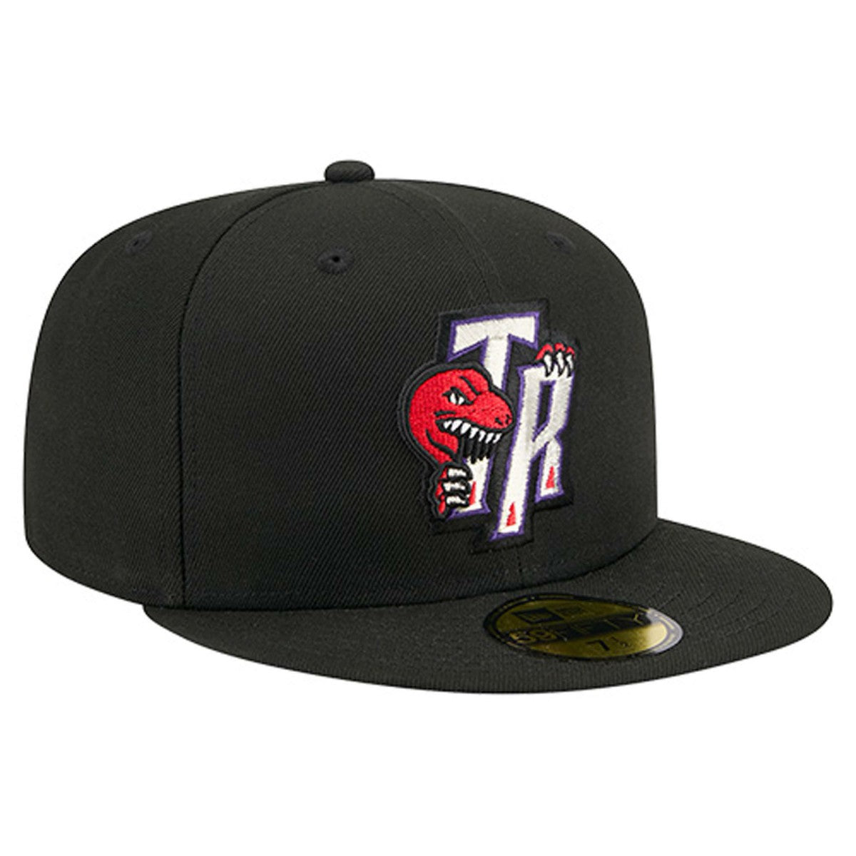 Toronto Raptors Core Logo 59FIFTY Fitted Hat Black - NBA
