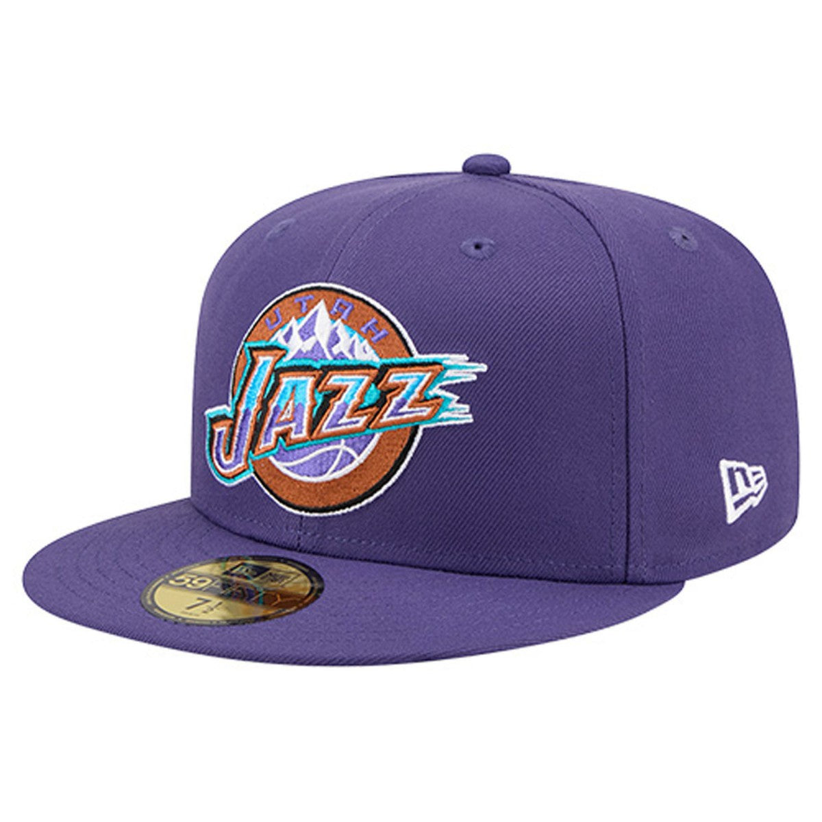 Utah Jazz Core Logo 59FIFTY Fitted Hat Purple - NBA