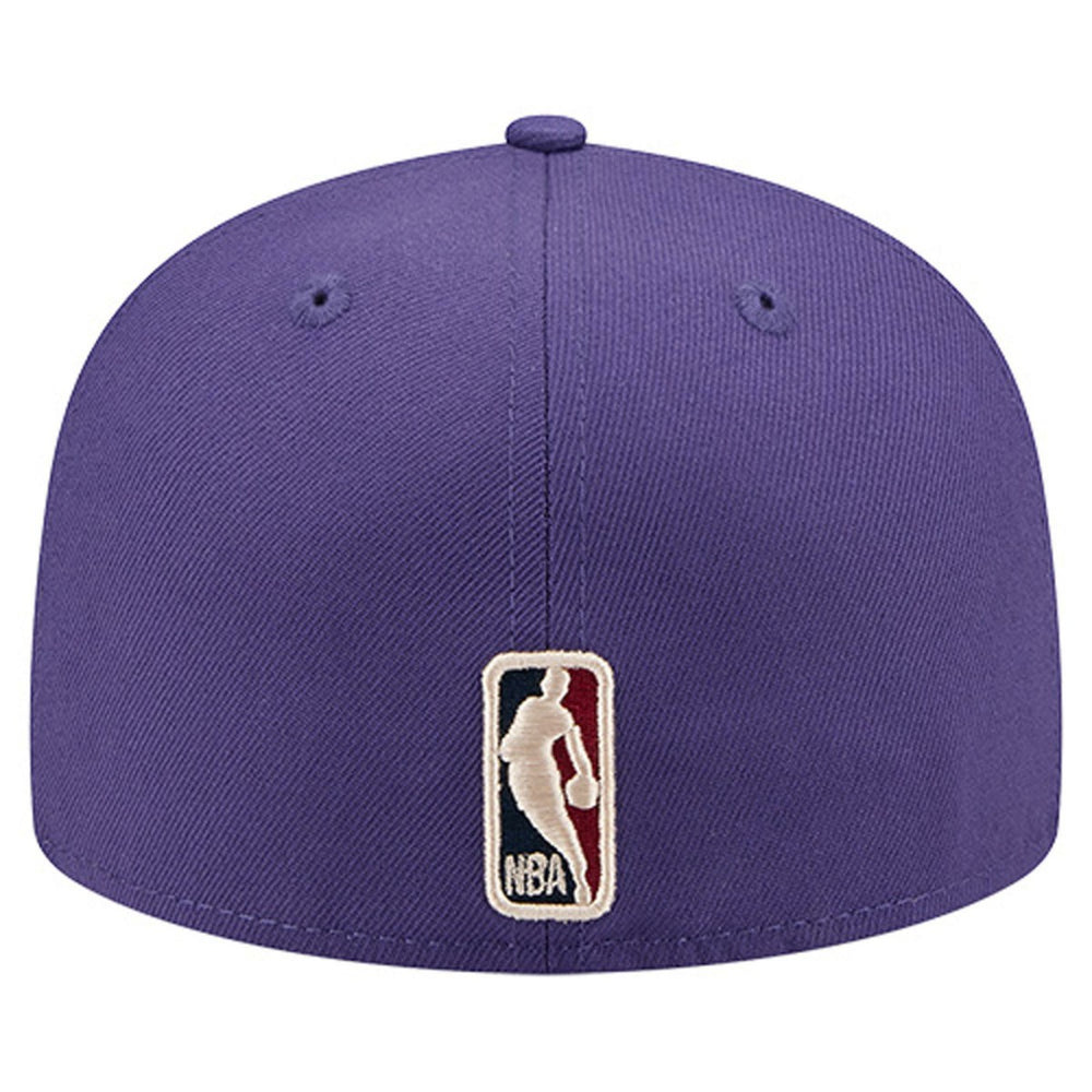 Utah Jazz Core Logo 59FIFTY Fitted Hat Purple - NBA