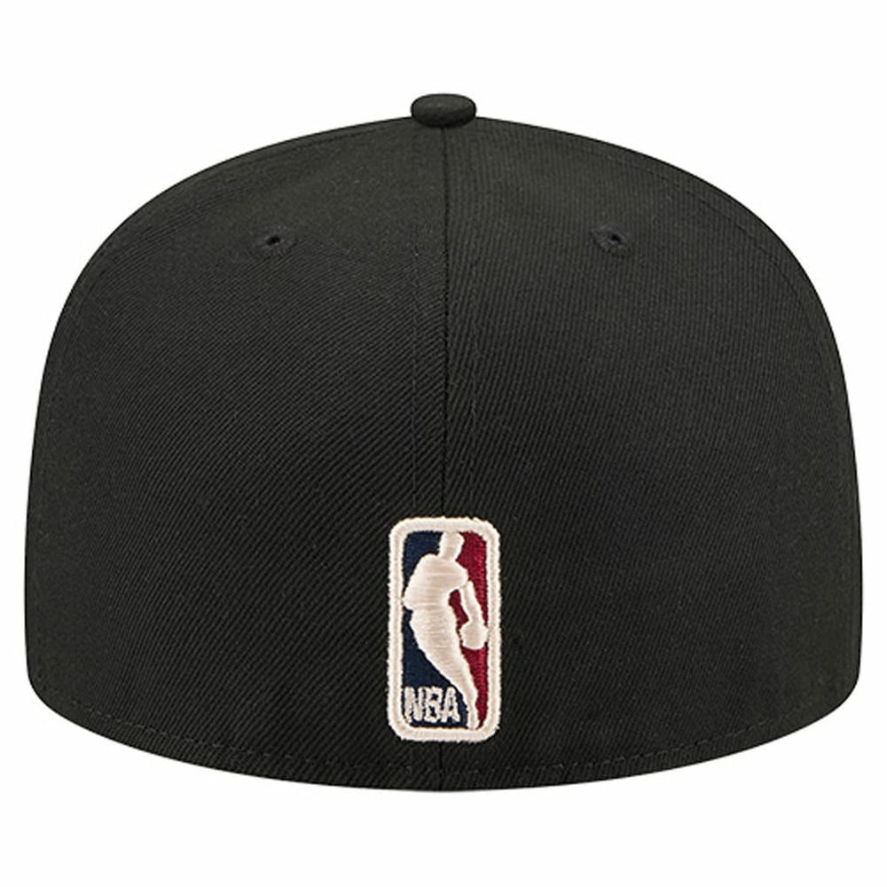 Chicago Bulls Core Logo 59FIFTY Fitted Hat Black - NBA