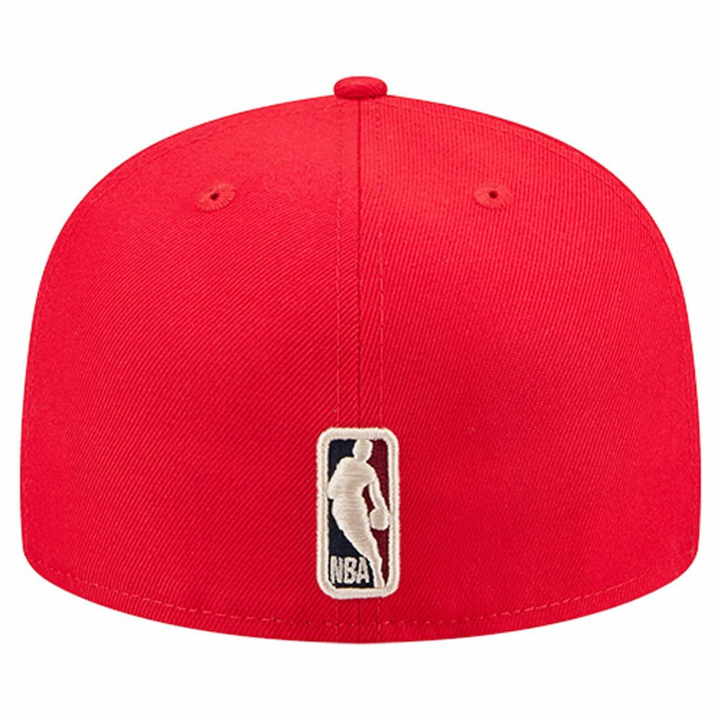 Atlanta Hawks Core Logo 59FIFTY Fitted Hat Red - NBA
