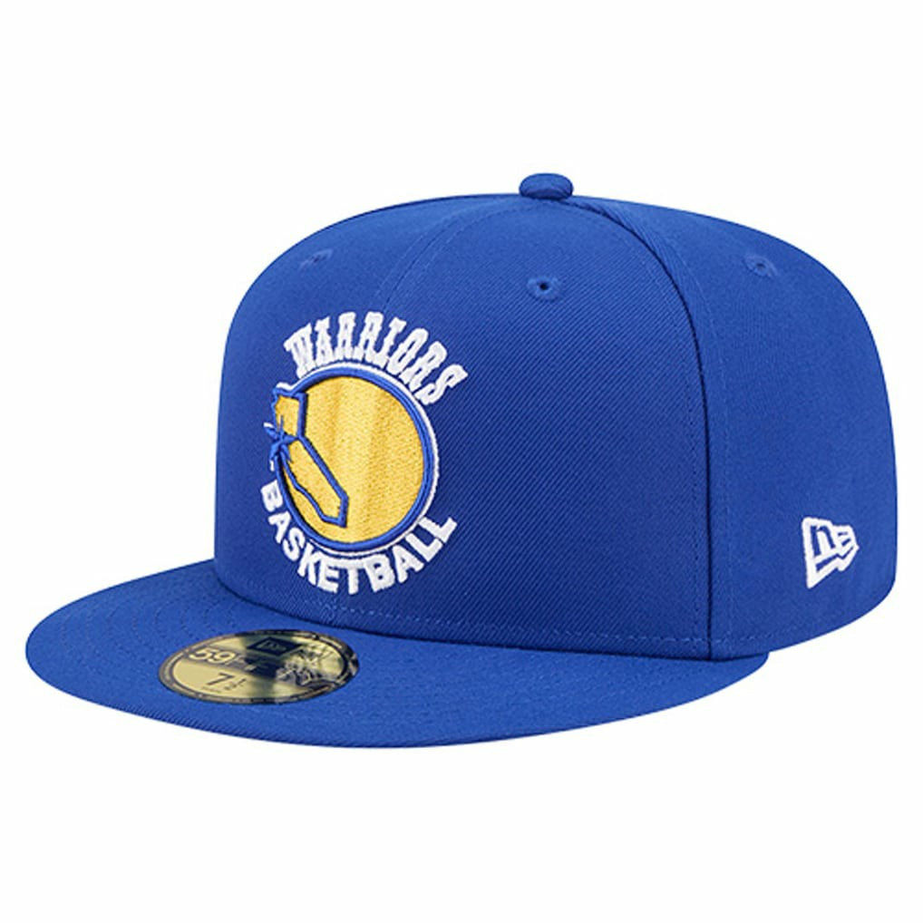 Golden State Warriors Core Logo 59FIFTY Fitted Hat Royal - NBA