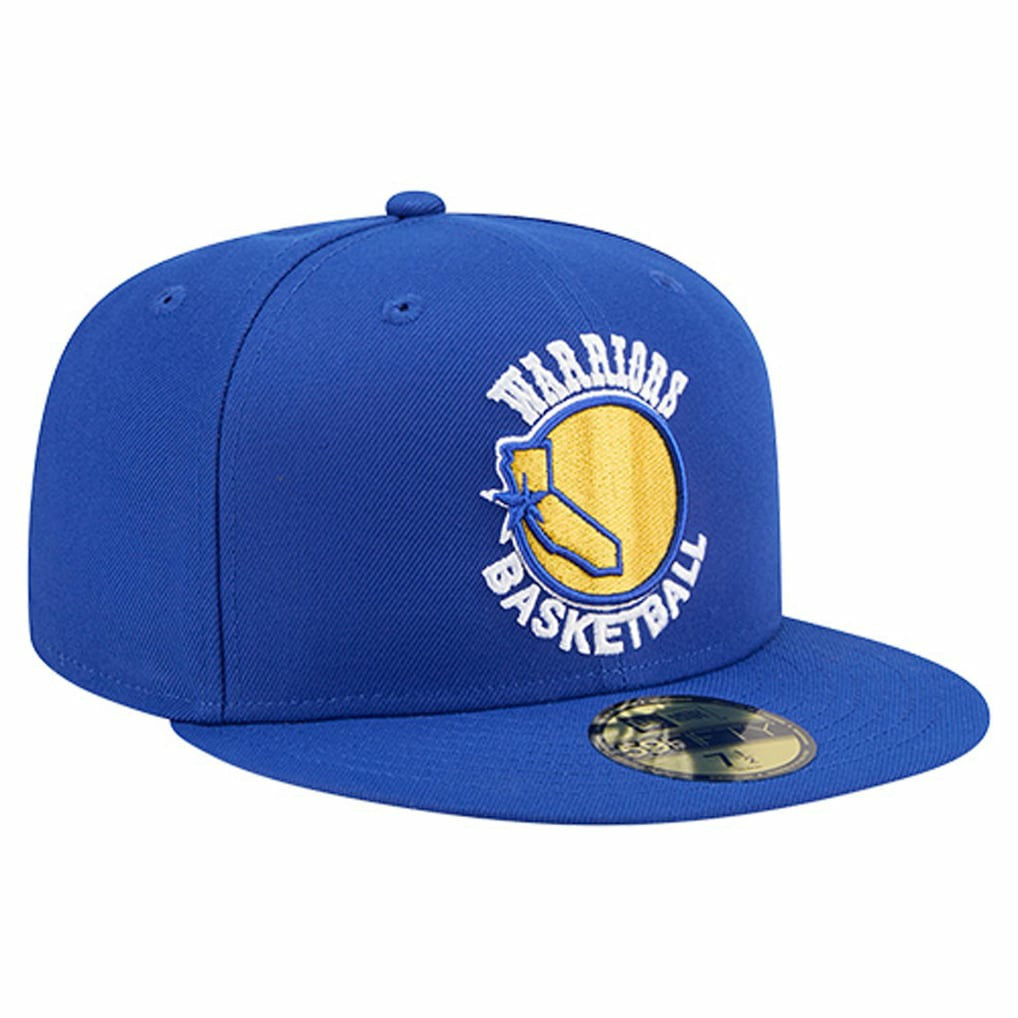 Golden State Warriors Core Logo 59FIFTY Fitted Hat Royal - NBA