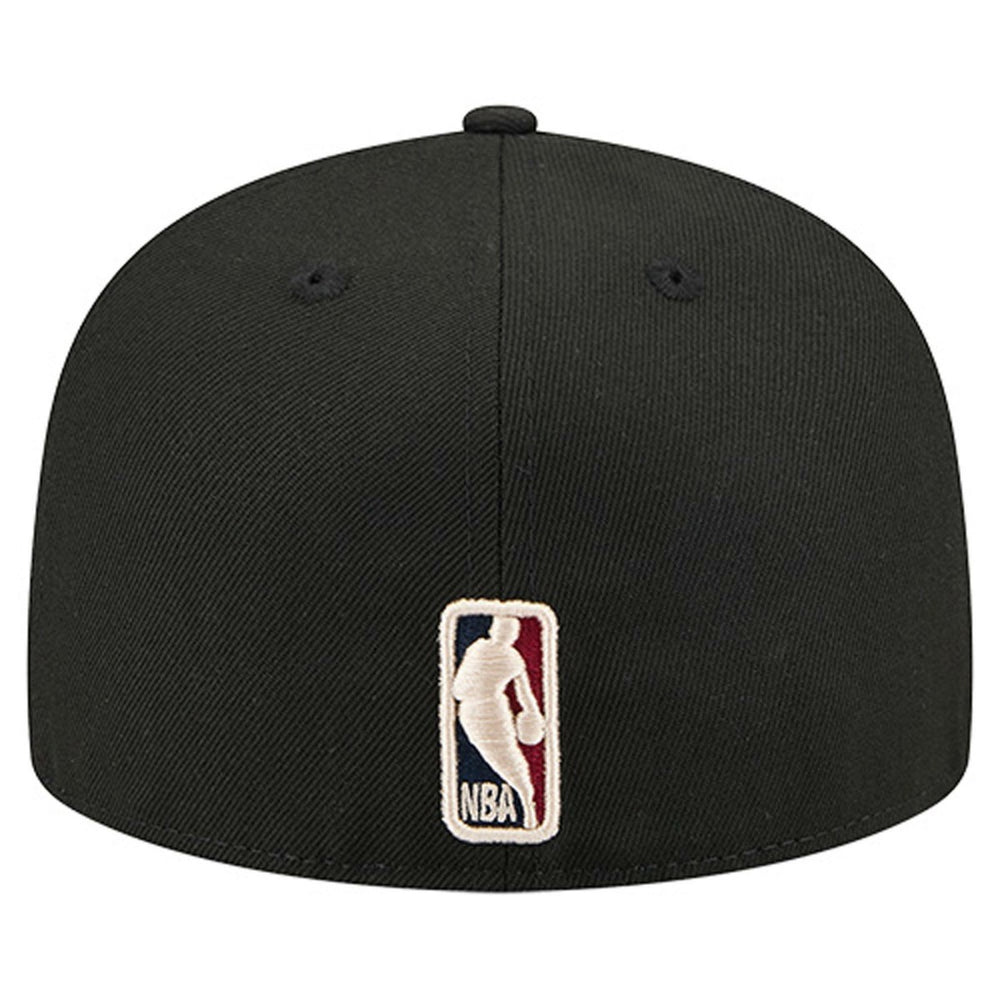 Miami Heat Core Logo 59FIFTY Fitted Hat Black - NBA