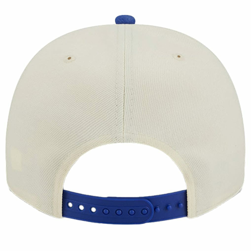 Philadelphia 76ers Illustrated Mascot 2-Toned Pre-Curved A-Frame 9FIFTY Adjustable Hat Cream - NBA