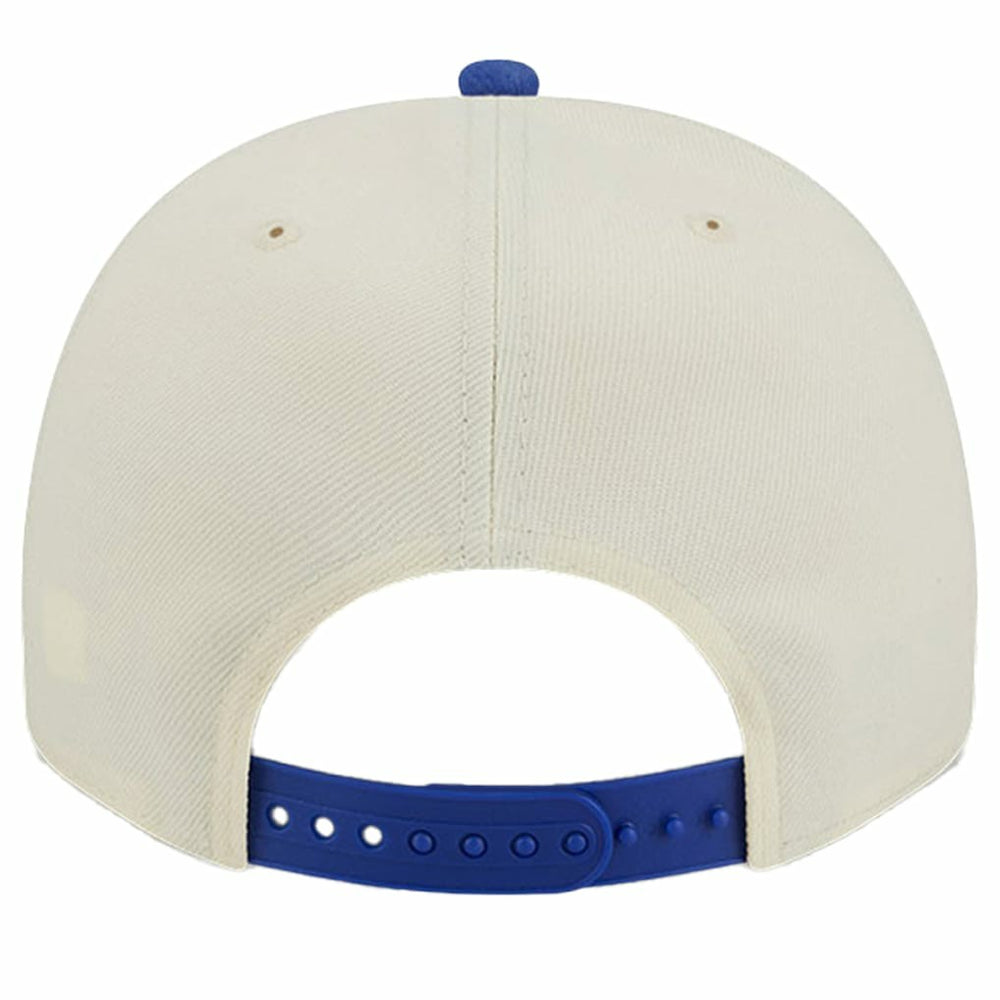 Philadelphia 76ers Illustrated Mascot 2-Toned Pre-Curved A-Frame 9FIFTY Adjustable Hat Cream - NBA