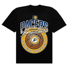 Indiana Pacers Authmade Basketball Mesh Premium T-Shirt Black - NBA
