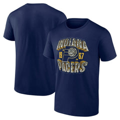 Indiana Pacers Quick Strides T-Shirt Navy - NBA