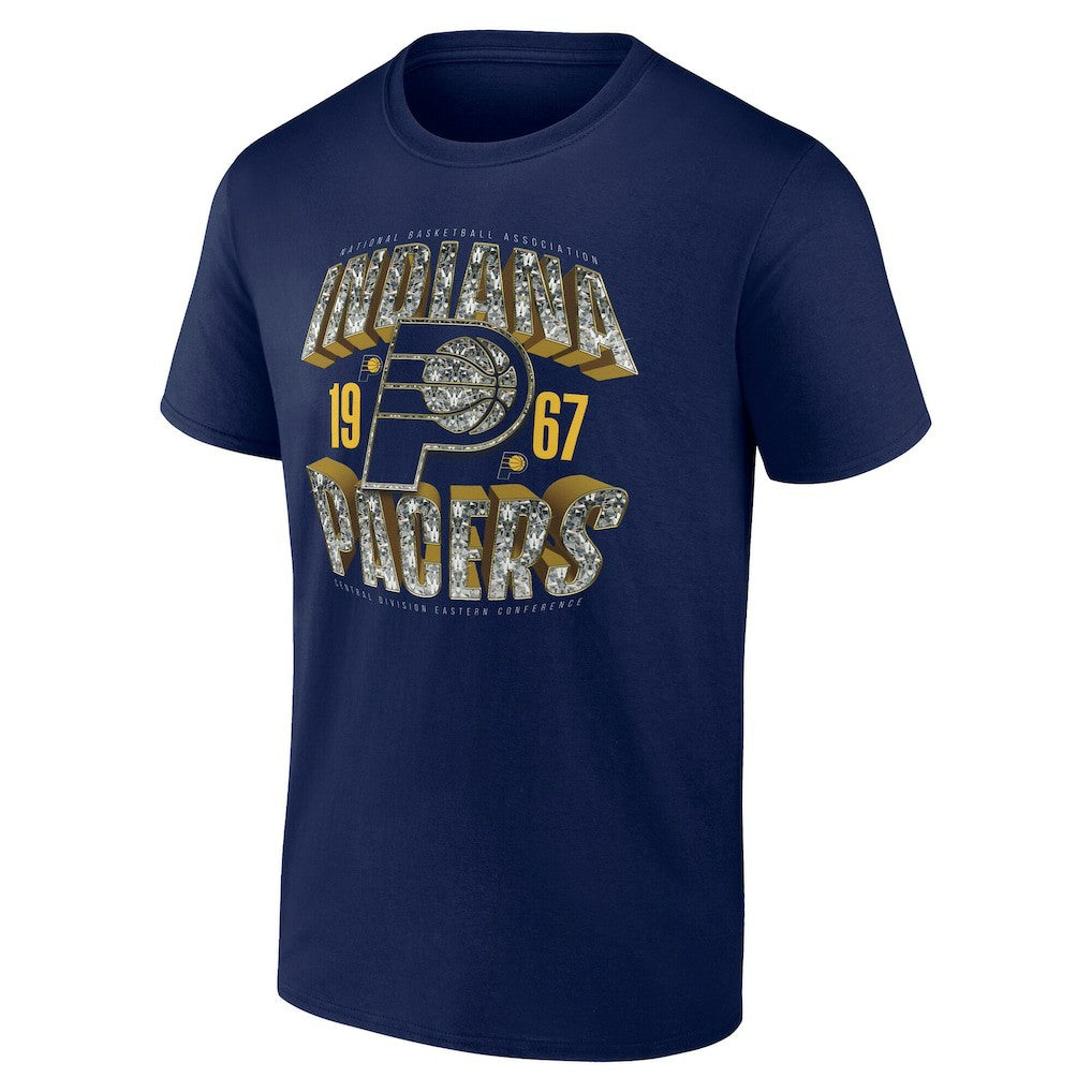 Indiana Pacers Quick Strides T-Shirt Navy - NBA