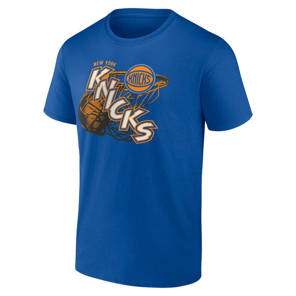 New York Knicks Earnest Passion T-Shirt Blue - NBA