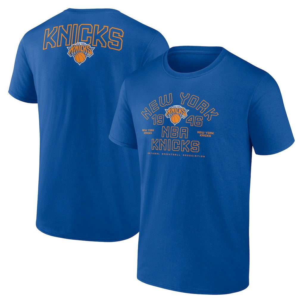 New York Knicks Indomitable Drive T-Shirt Blue - NBA