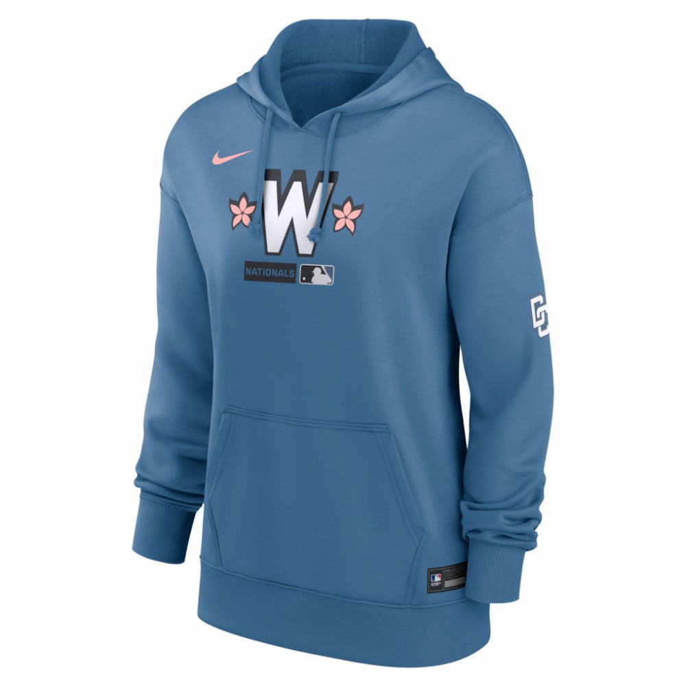 Washington Nationals Nike Women's Authentic Collection City Connect Therma Hoodie - MLB