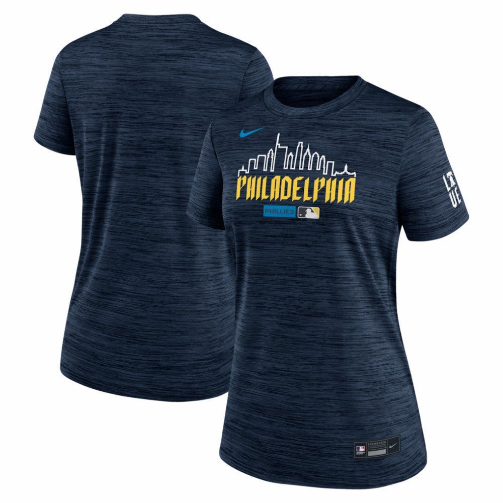 Philadelphia Phillies Nike Women's Authentic Collection City Connect Velocity Dri-FIT T-Shirt - MLB