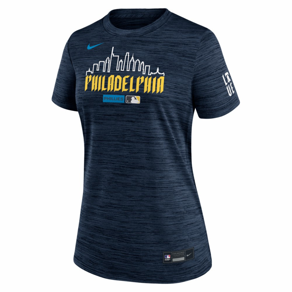 Philadelphia Phillies Nike Women's Authentic Collection City Connect Velocity Dri-FIT T-Shirt - MLB
