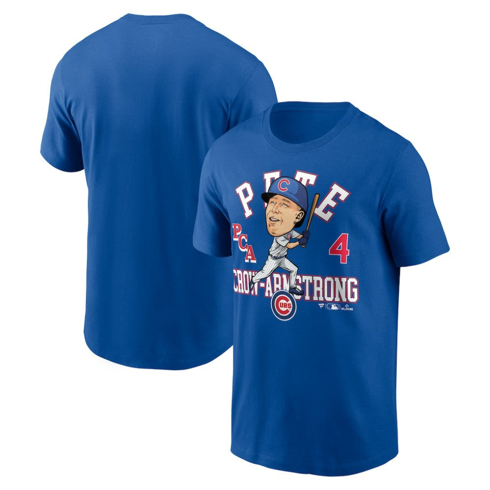 Pete Crow-Armstrong Chicago Cubs Fanatics Hometown Caricature T-Shirt - MLB