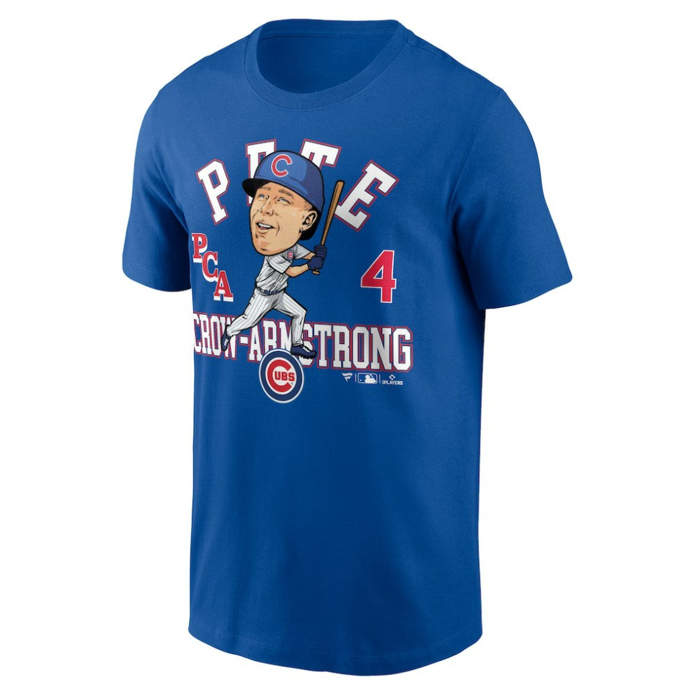Pete Crow-Armstrong Chicago Cubs Fanatics Hometown Caricature T-Shirt - MLB