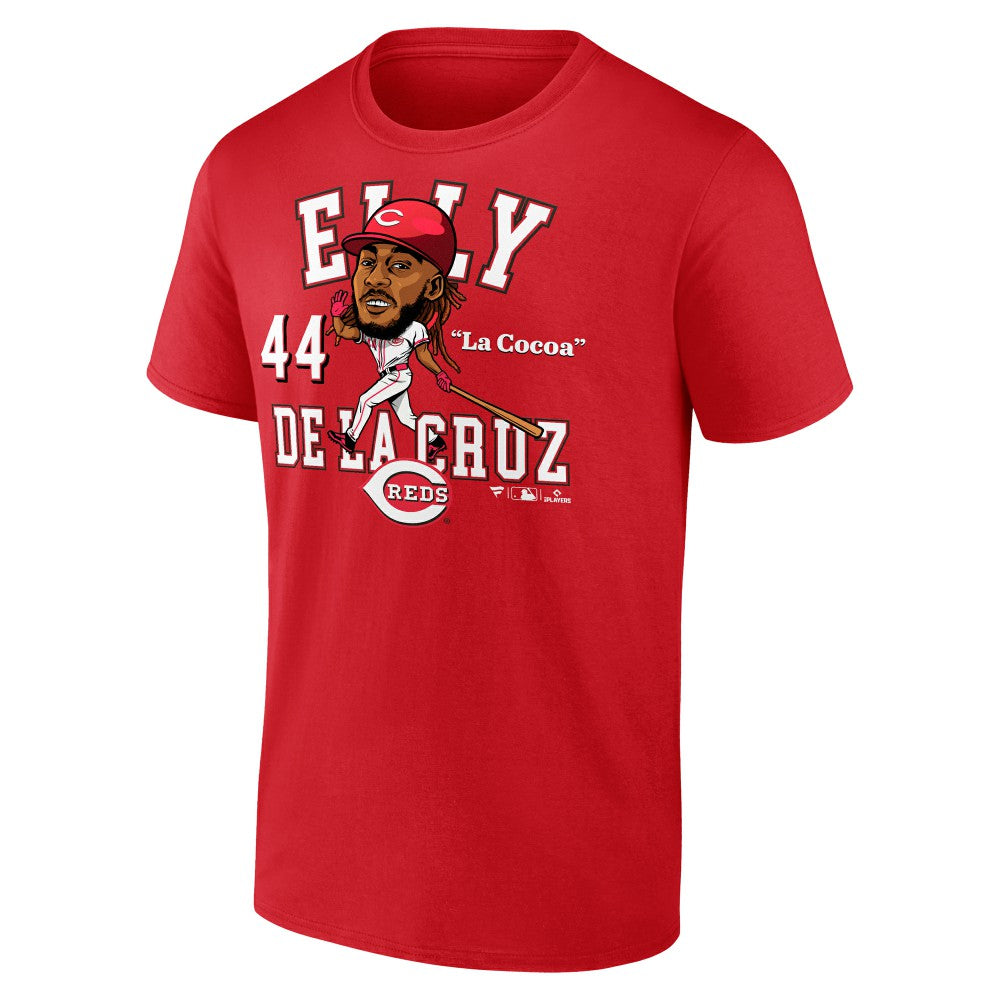 Elly De La Cruz Cincinnati Reds Fanatics Hometown Caricature T-Shirt - MLB
