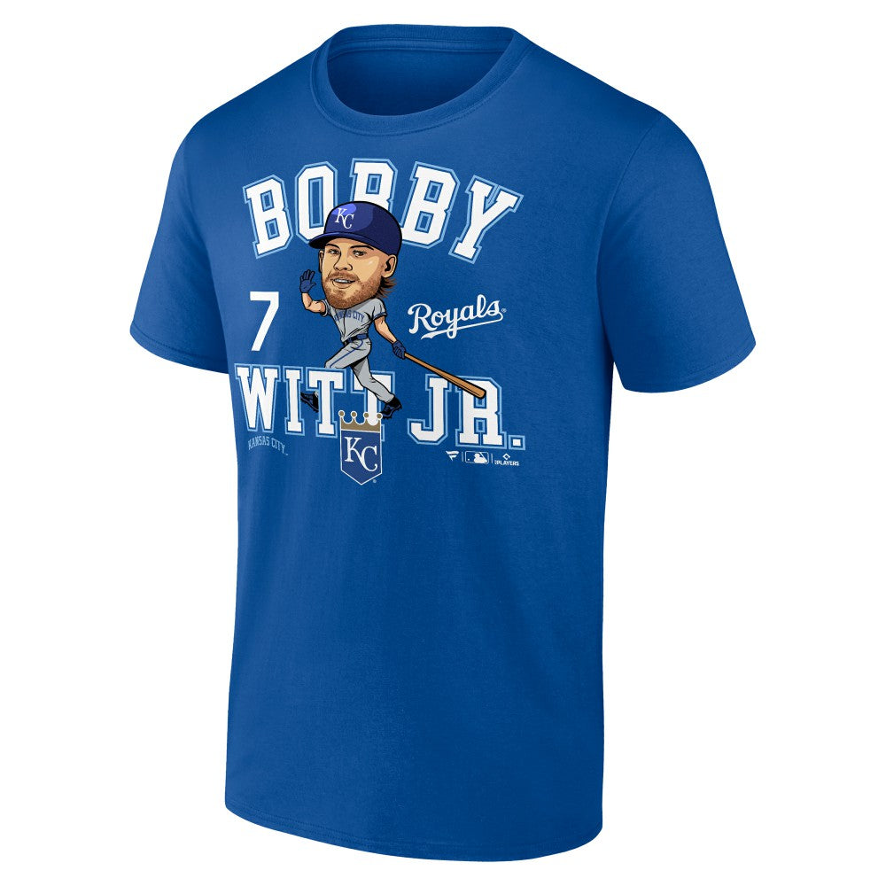 Bobby Witt Jr. Kansas City Royals Fanatics Hometown Caricature T-Shirt - MLB