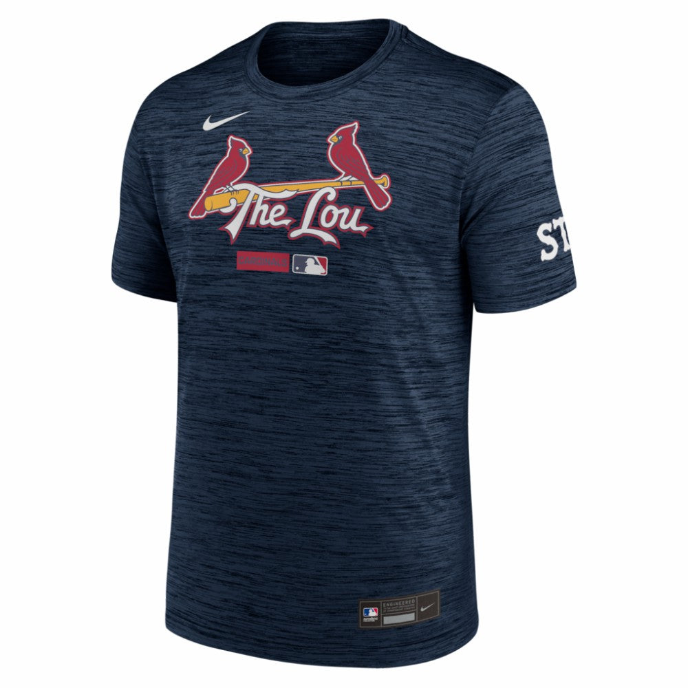 St. Louis Cardinals Nike Authentic Collection City Connect Velocity Dri-FIT T-Shirt - MLB