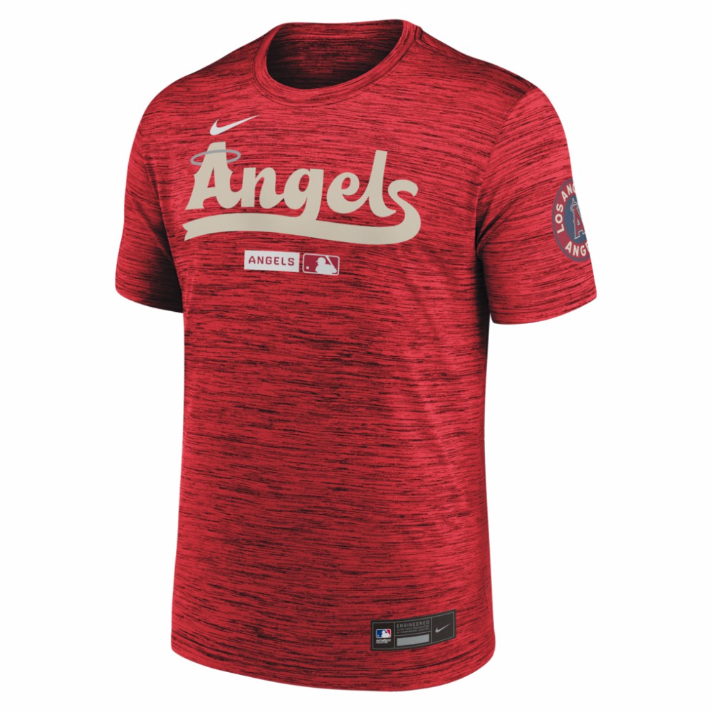 Los Angeles Angels Nike Authentic Collection City Connect Velocity Dri-FIT T-Shirt - MLB