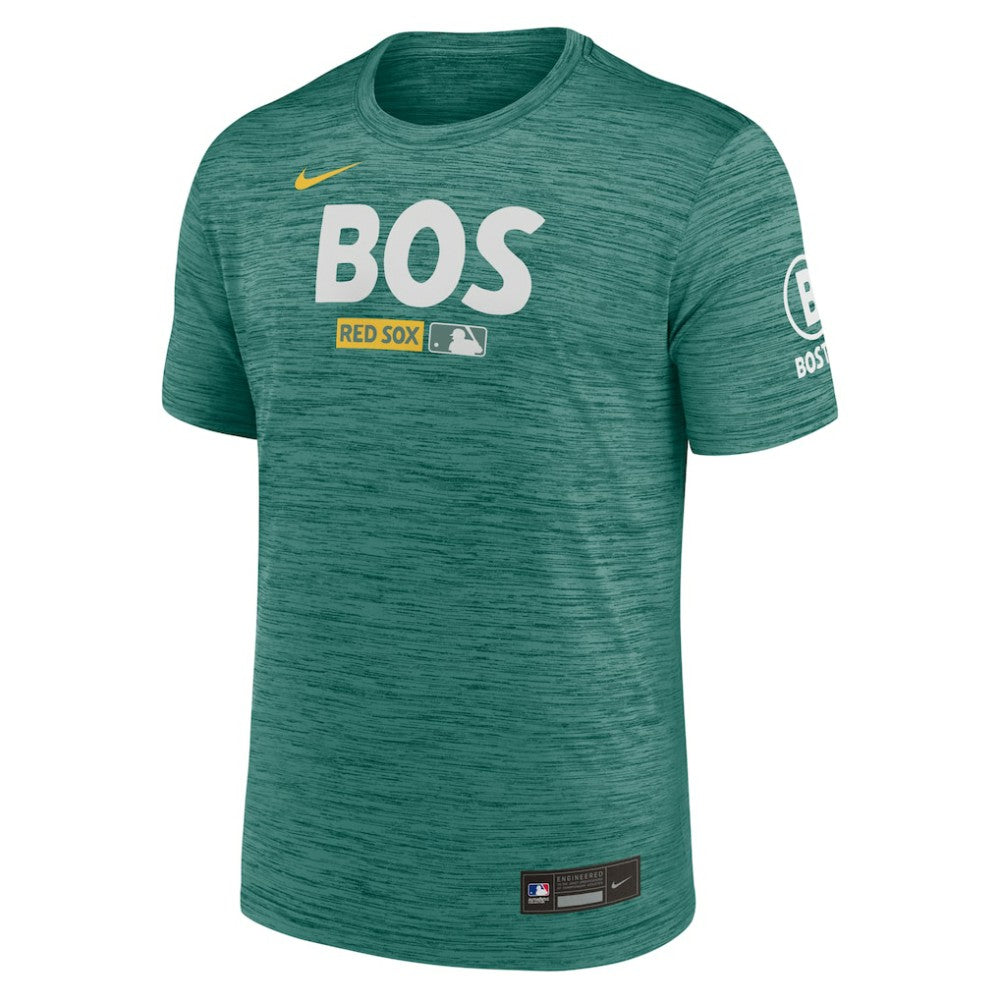 Boston Red Sox Nike Authentic Collection City Connect Velocity Dri-FIT T-Shirt - MLB