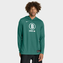 Boston Red Sox Nike City Connect Dri-FIT Long Sleeve Hooded T-Shirt - MLB