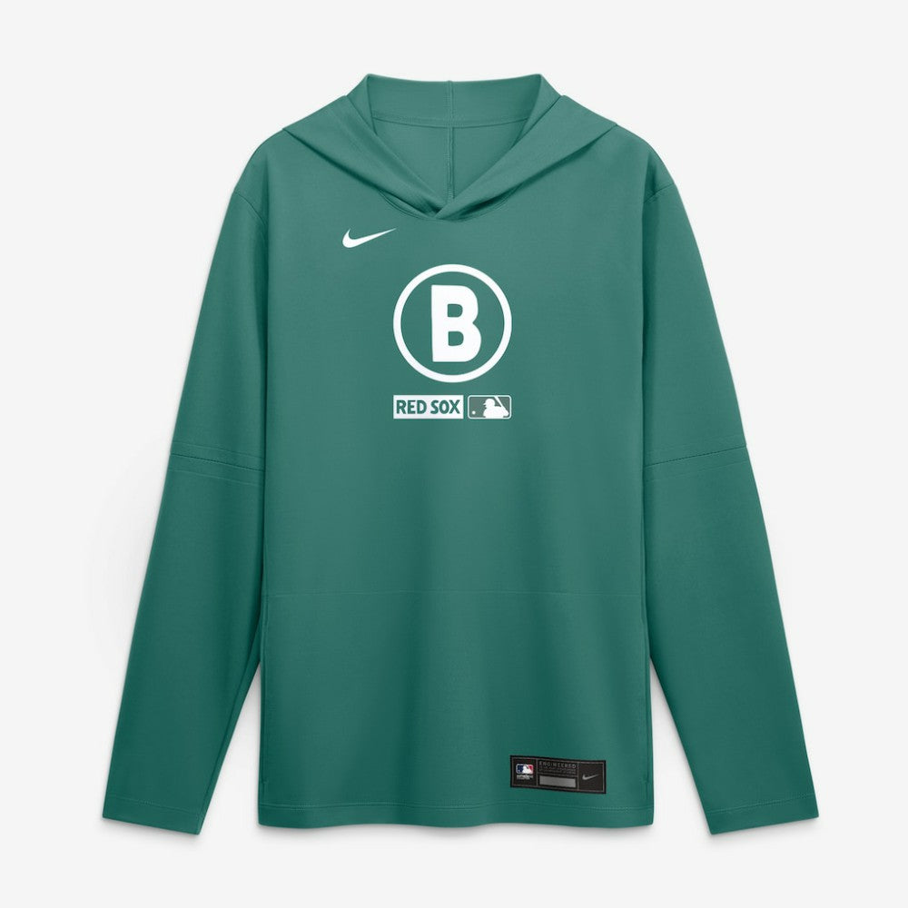 Boston Red Sox Nike City Connect Dri-FIT Long Sleeve Hooded T-Shirt - MLB