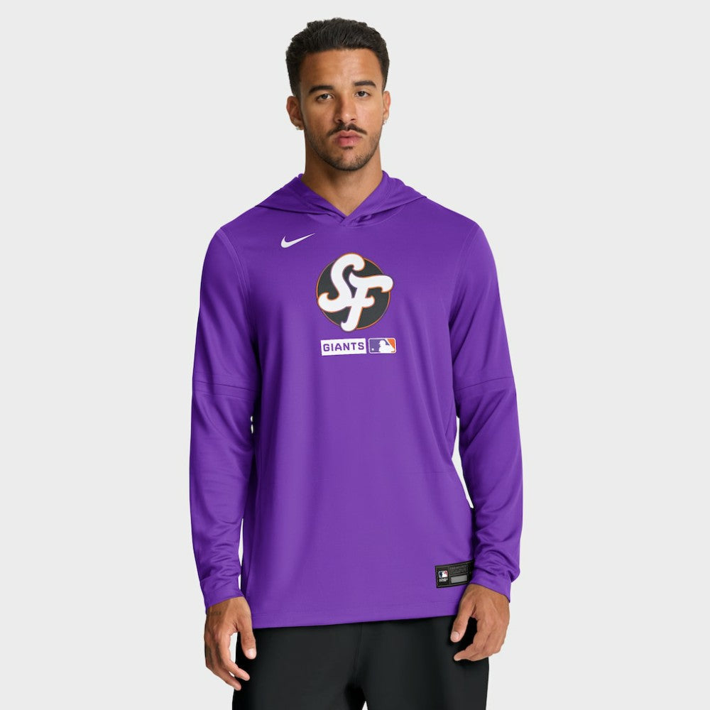 San Francisco Giants Nike City Connect Dri-FIT Long Sleeve Hooded T-Shirt - MLB