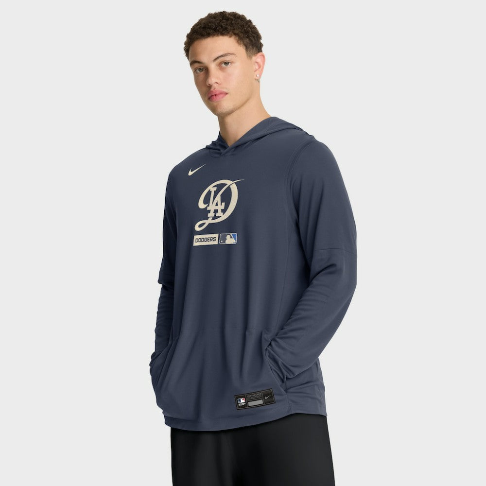 Los Angeles Dodgers Nike City Connect Dri-FIT Long Sleeve Hooded T-Shirt - MLB
