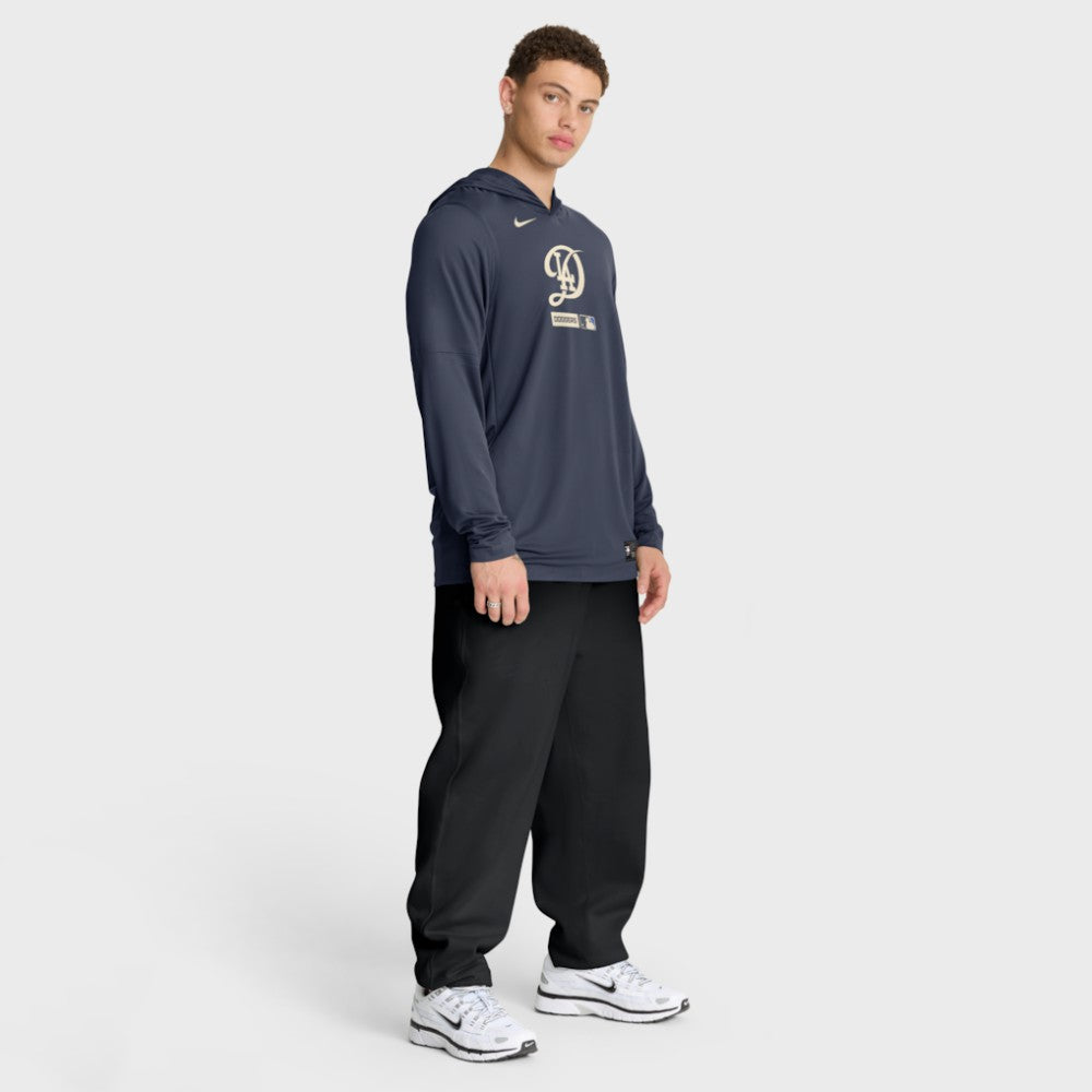Los Angeles Dodgers Nike City Connect Dri-FIT Long Sleeve Hooded T-Shirt - MLB