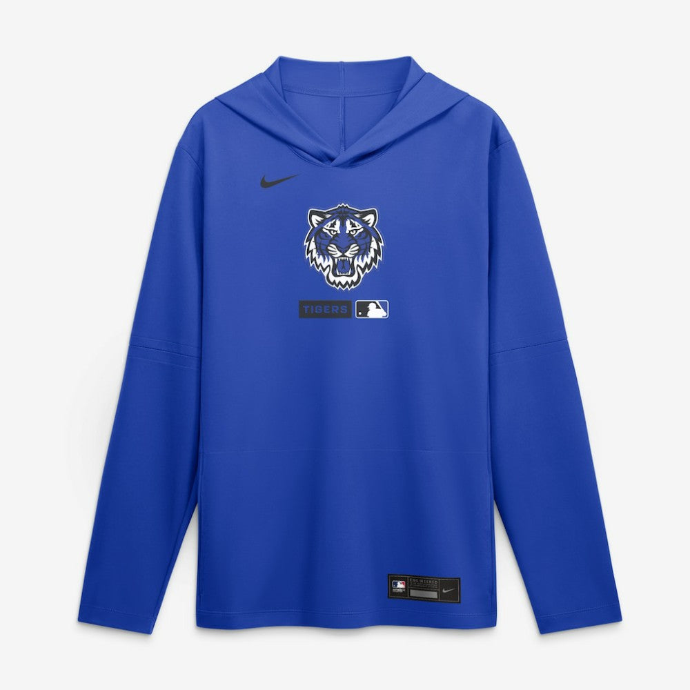 Detroit Tigers Nike City Connect Dri-FIT Long Sleeve Hooded T-Shirt - MLB