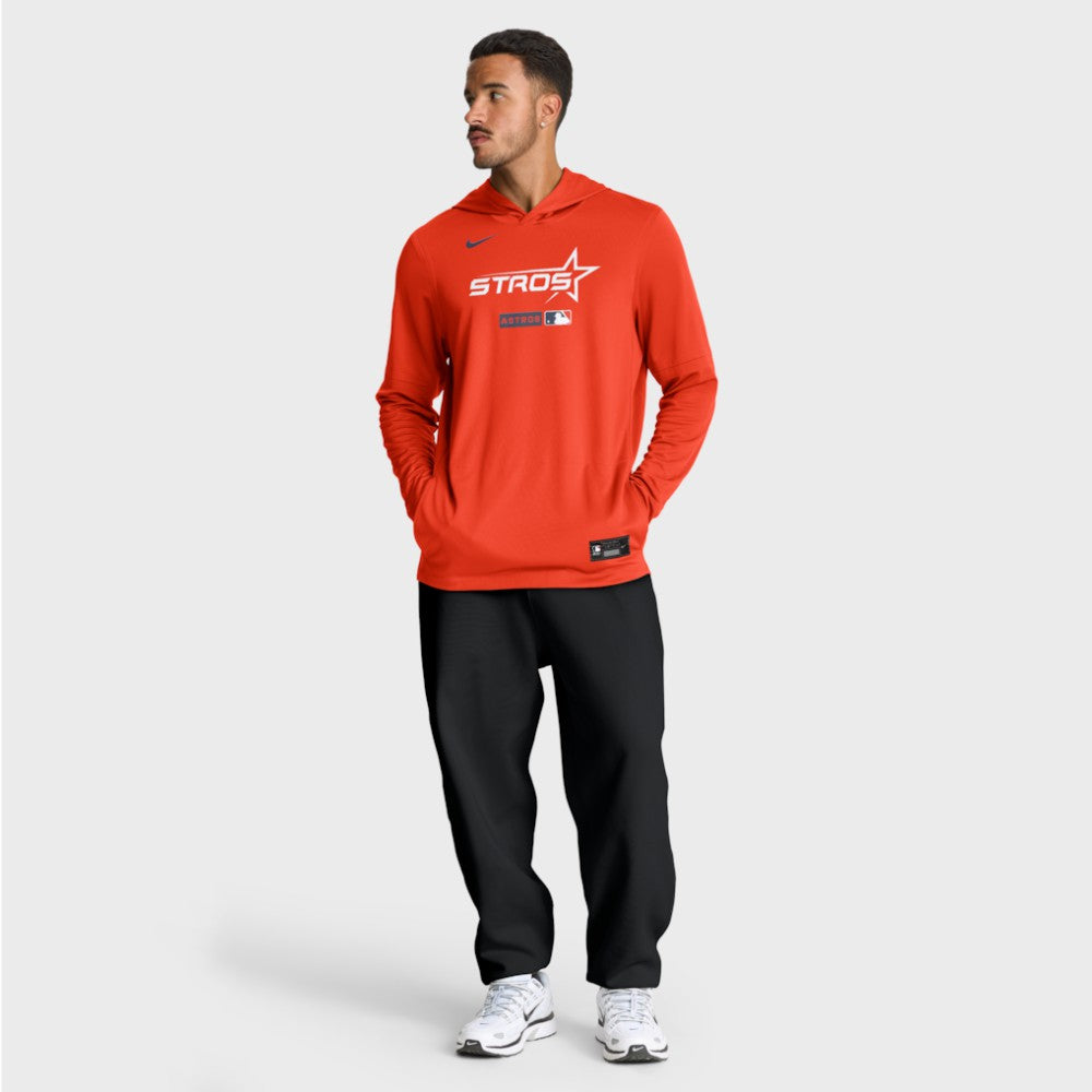 Houston Astros Nike City Connect Dri-FIT Long Sleeve Hooded T-Shirt - MLB