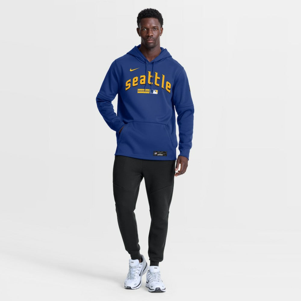 Seattle Mariners Nike Authentic Collection City Connect Therma-FIT Hoodie - MLB