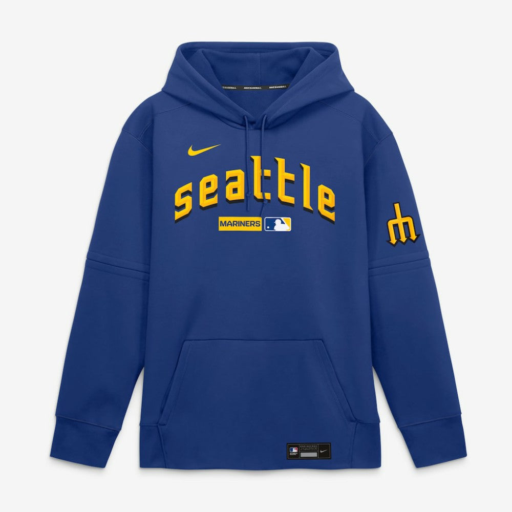 Seattle Mariners Nike Authentic Collection City Connect Therma-FIT Hoodie - MLB