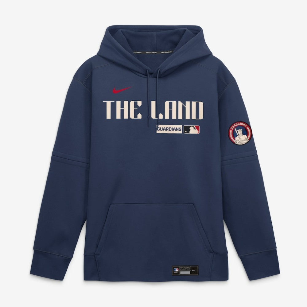 Cleveland Guardians Nike Authentic Collection City Connect Therma-FIT Hoodie - MLB