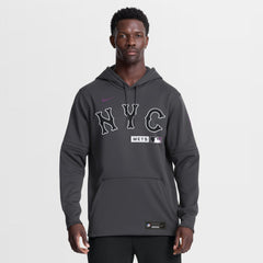 New York Mets Nike Authentic Collection City Connect Therma-FIT Hoodie - MLB