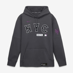 New York Mets Nike Authentic Collection City Connect Therma-FIT Hoodie - MLB