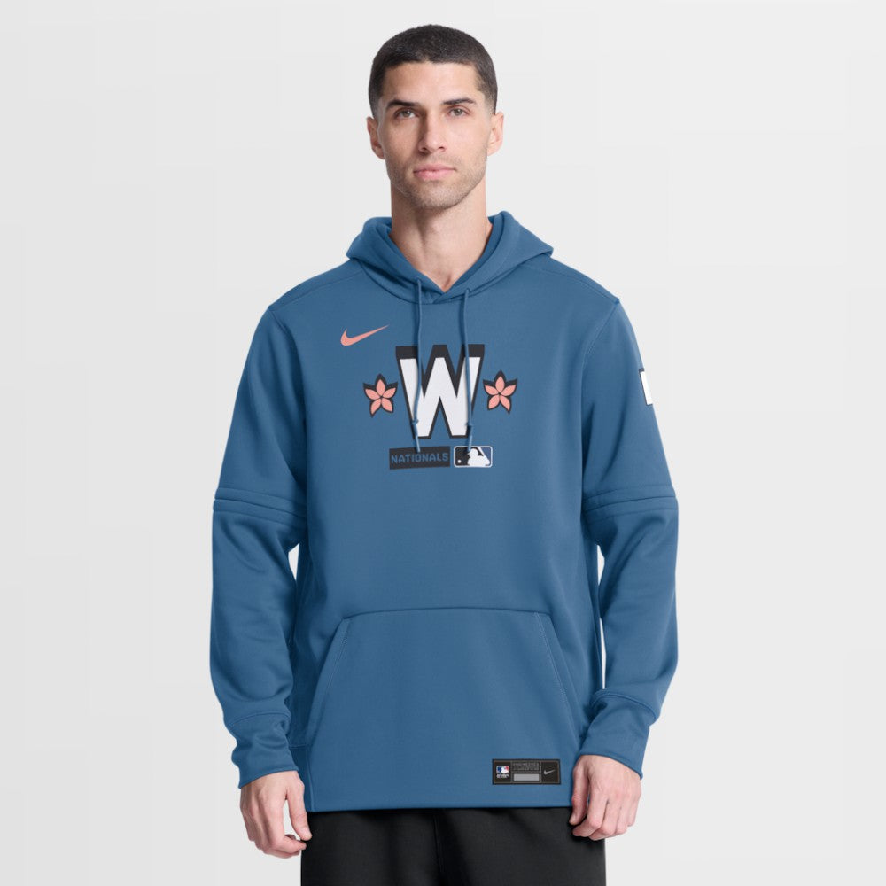 Washington Nationals Nike Authentic Collection City Connect Therma-FIT Hoodie - MLB