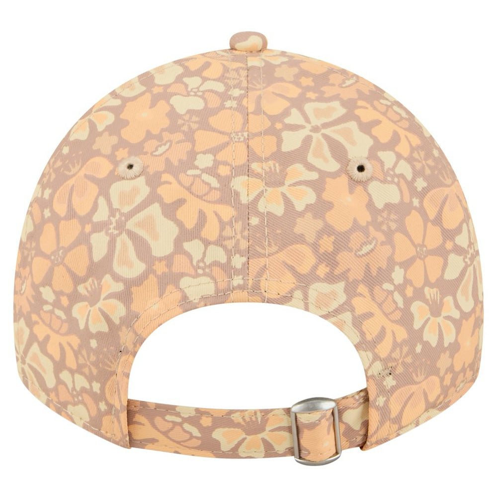 Chicago Bears New Era Women's Floral 9TWENTY Adjustable Hat Tan | NFL